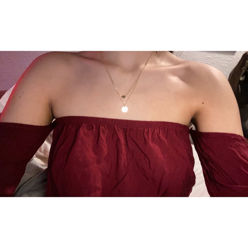 Off shoulder blouse